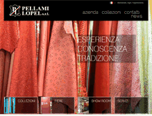 Tablet Screenshot of pellamilopel.com